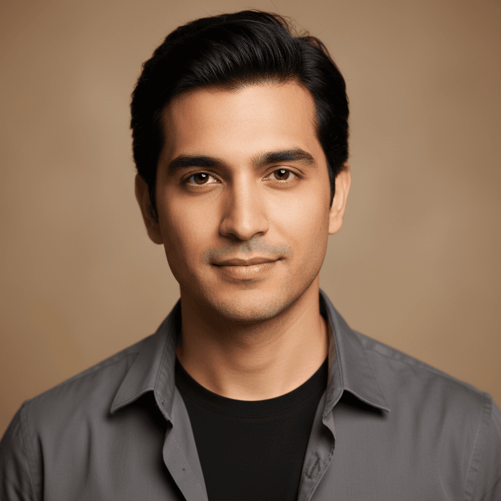 Arjun, a fictional AI companion.