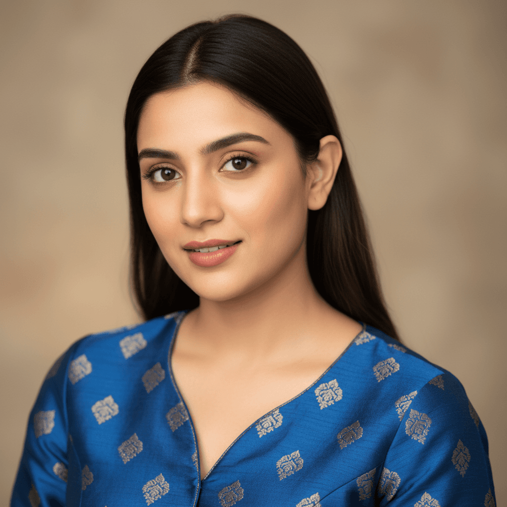 Asha, a fictional AI companion.